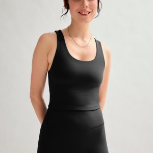 Black Bella Scoop Tank