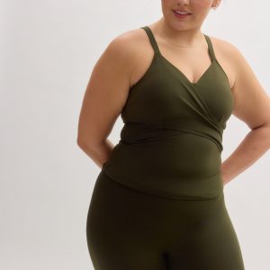 Eucalyptus Tabitha Wrap Tank