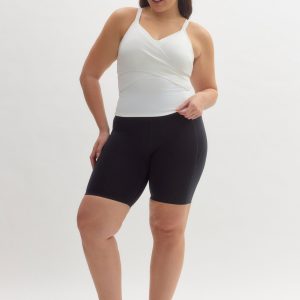 White Tabitha Wrap Tank