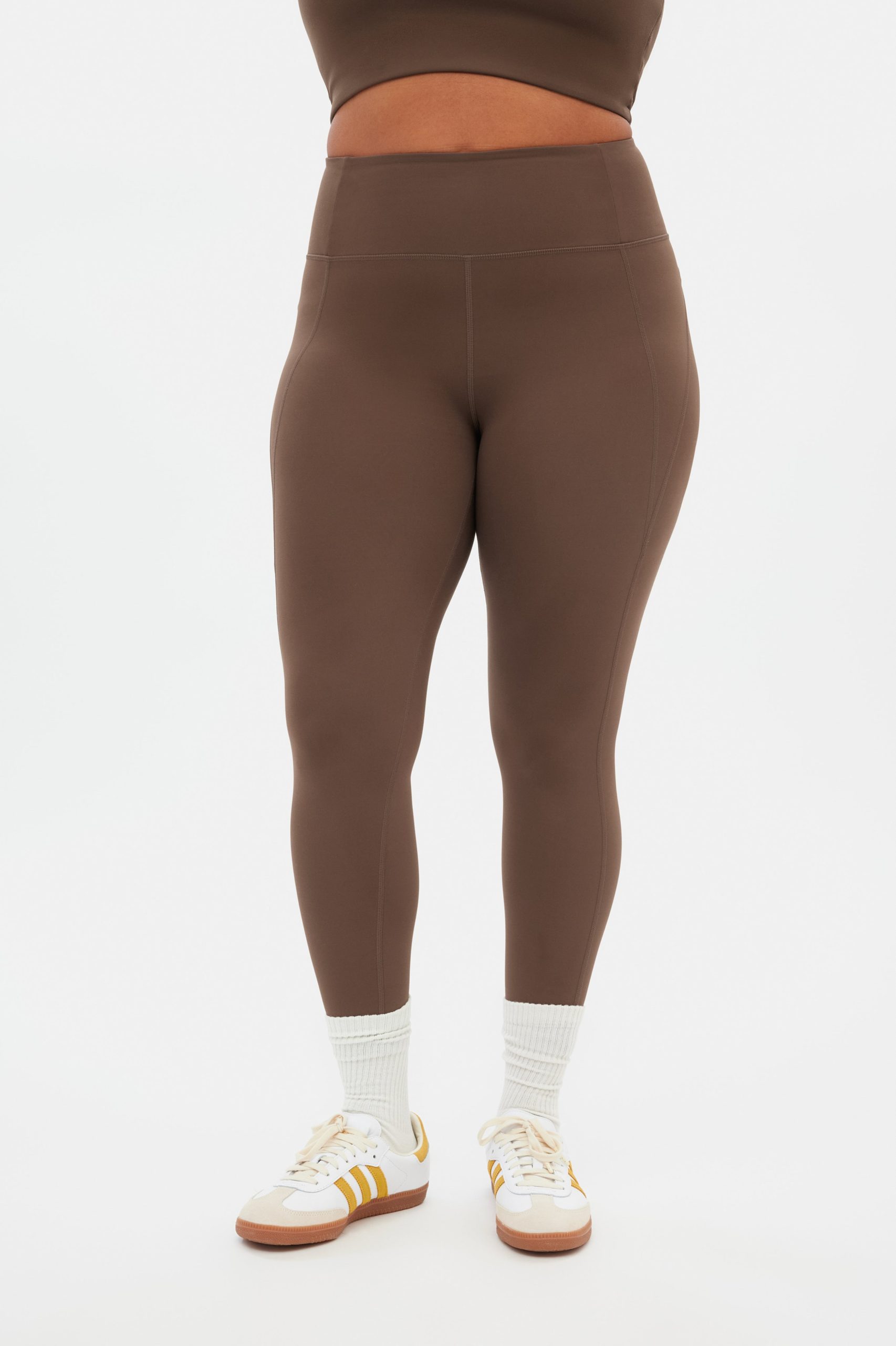 Caf茅 Compressive High-Rise Legging