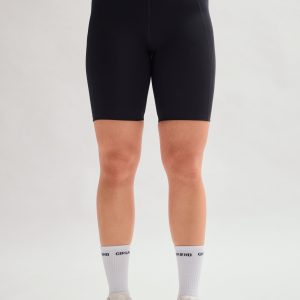 Black High-Rise Bike Short