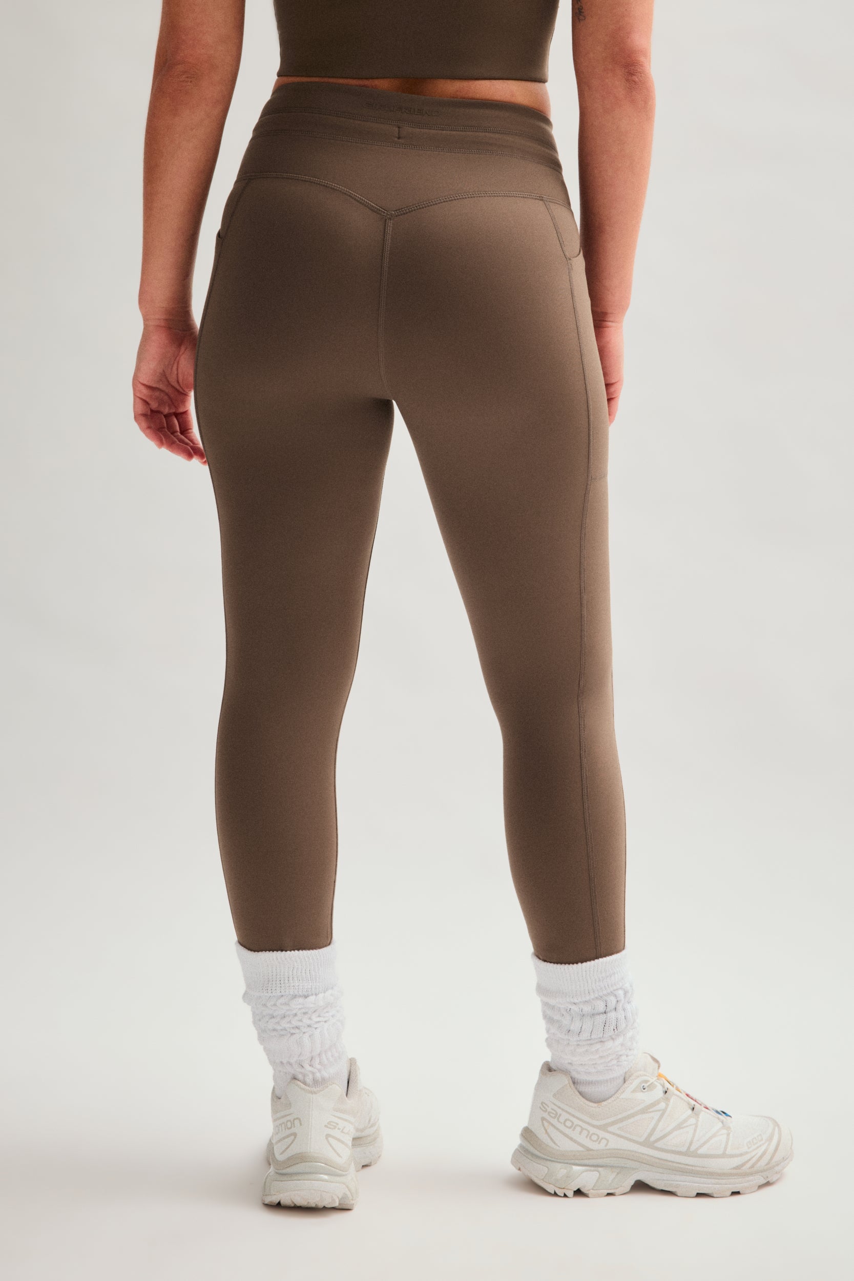 Caf茅 Compressive Drawstring Pocket Legging - Image 5