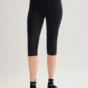 Black Luxe High-Rise Capri