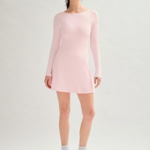 Gumdrop Ava Long Sleeve Mini Dress