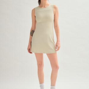 Marble Lucia Sleeveless Mini Dress