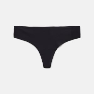 Black Sport Thong