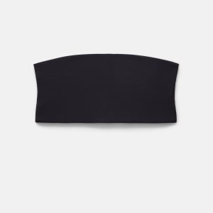 Black Bandeau Bra